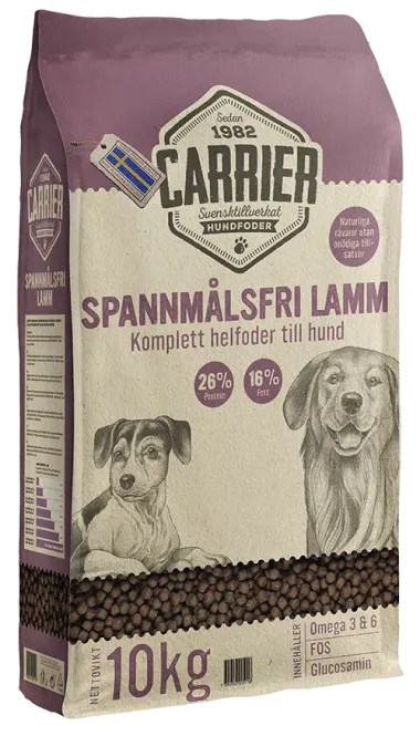 Hovedbilde Carrier Spannmålsfri Lam 10 Kg