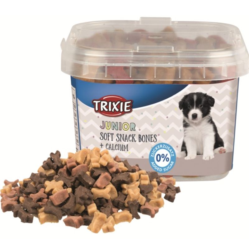 Junior Soft Snack Bones M/Calcium M/Kylling,Lam og Laks 140g